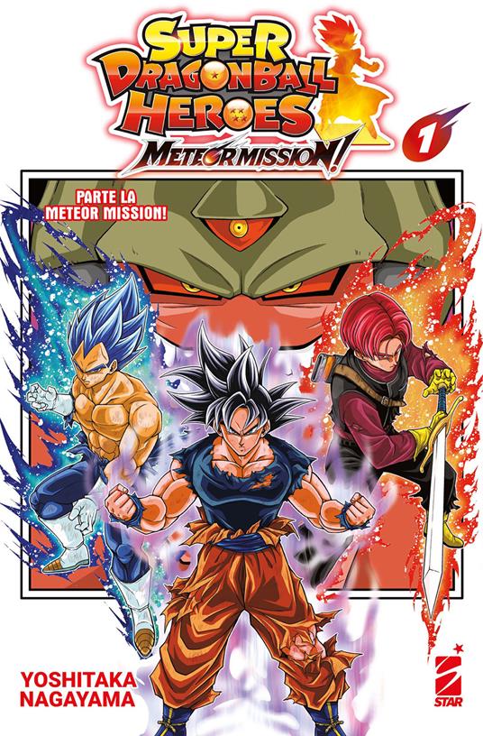 Meteor mission! Super dragon ball heroes. Vol. 1 - Yoshitaka Nagayama - copertina