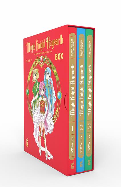 Magic knight Rayearth. Clamp premium collection. Box - Clamp - copertina