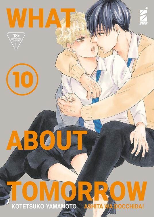 What about tomorrow. Ashita wa docchida!. Vol. 10 - Kotetsuko Yamamoto - copertina
