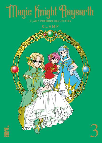 Magic knight Rayearth. Clamp premium collection. Vol. 3 - Clamp - copertina