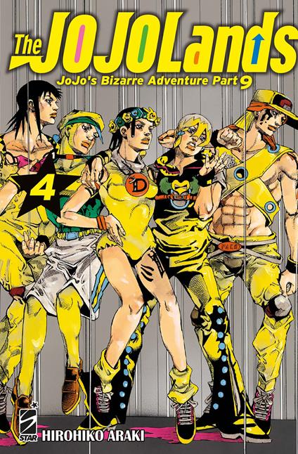 The Jojolands. Vol. 4 - Hirohiko Araki - copertina