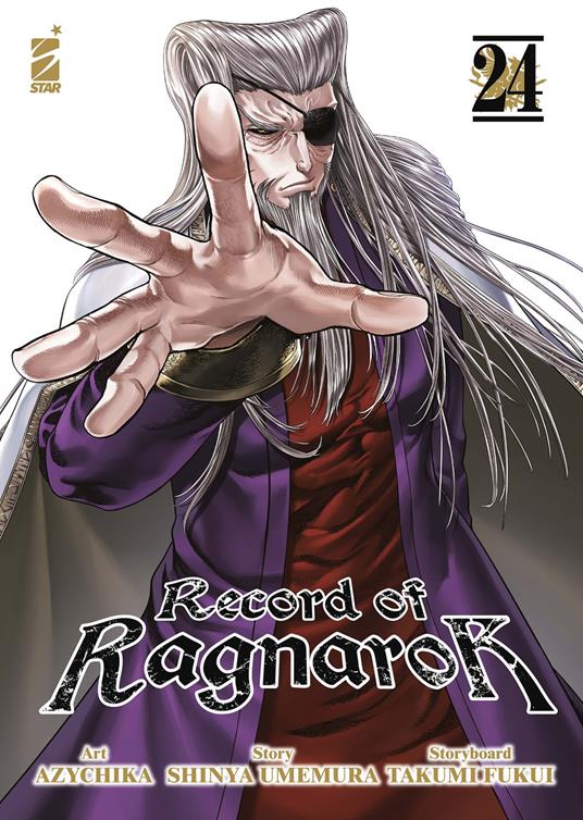 Record of Ragnarok. Vol. 24 - Shinya Umemura,Takumi Fukui - copertina
