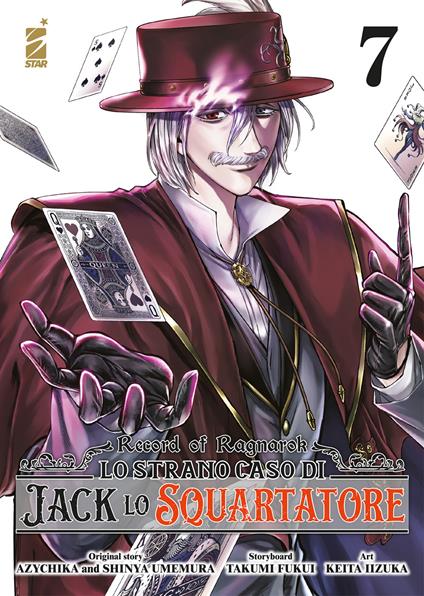 Record of Ragnarok. Lo strano caso di Jack lo squartatore. Vol. 7 - Takumi Fukui,Shinya Umemura - copertina