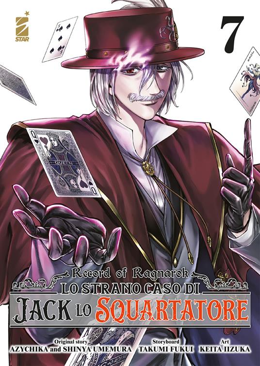 Record of Ragnarok. Lo strano caso di Jack lo squartatore. Vol. 7 - Takumi Fukui,Shinya Umemura - copertina