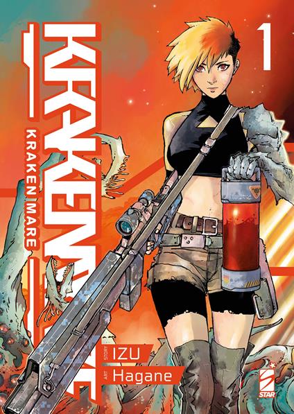 Kraken mare. Vol. 1 - Izu,Hagane,Masato Hara - copertina