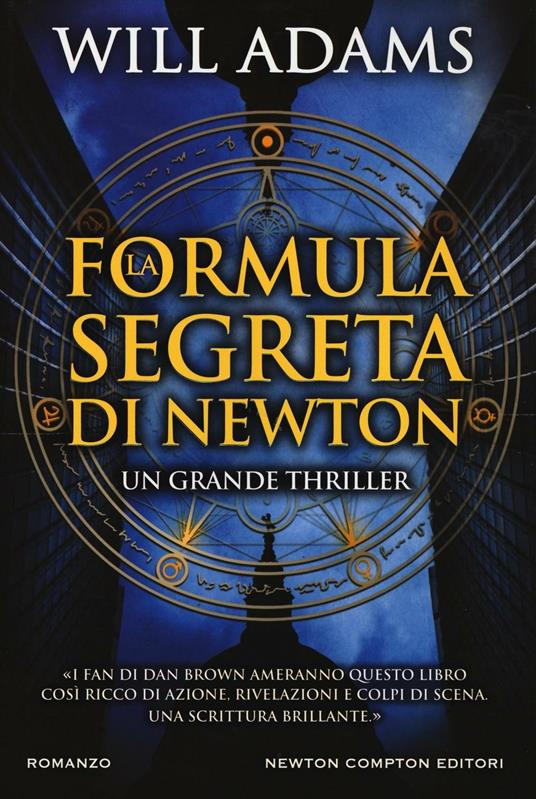 La formula segreta di Newton - Will Adams - copertina