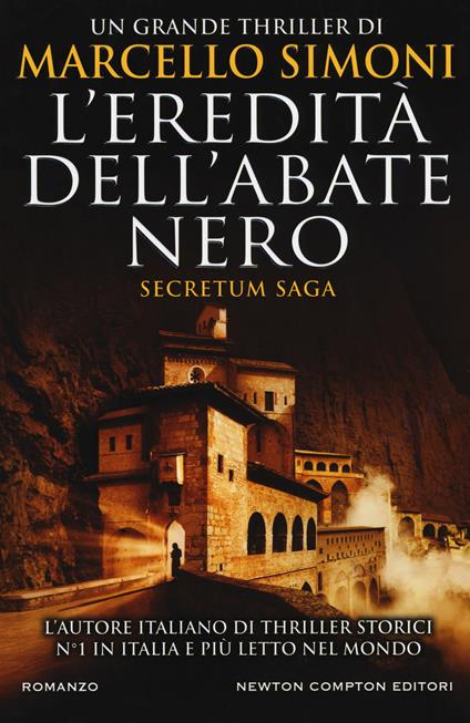 L'eredità dell'abate nero. Secretum saga - Marcello Simoni - copertina