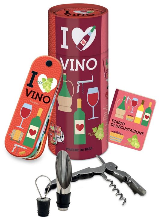 I love vino. Piacere da bere. Con gadget - copertina