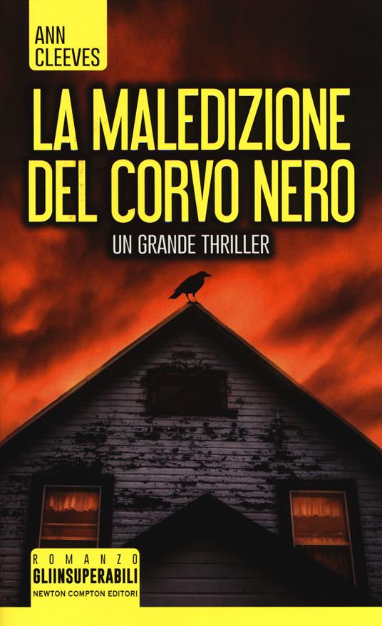 La maledizione del corvo nero - Ann Cleeves - copertina