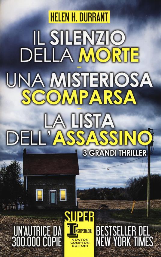 Il silenzio della morte-Una misteriosa scomparsa-La lista dell'assassino - Helen H. Durrant - copertina