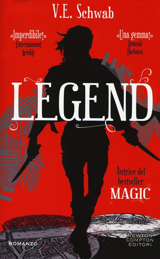 Legend. A gathering of shadows - V. E. Schwab - copertina