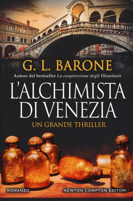 L' alchimista di Venezia - G. L. Barone - copertina