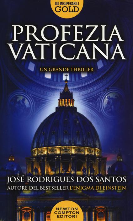 Profezia vaticana - José Rodrigues Dos Santos - copertina