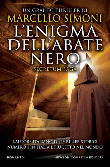 L' enigma dell'abate nero. Secretum saga - Marcello Simoni - copertina