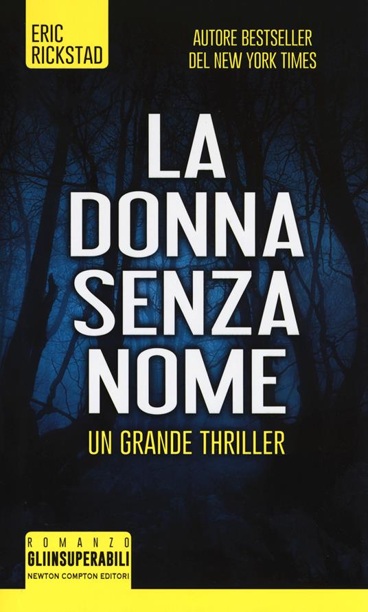 La donna senza nome - Eric Rickstad - copertina