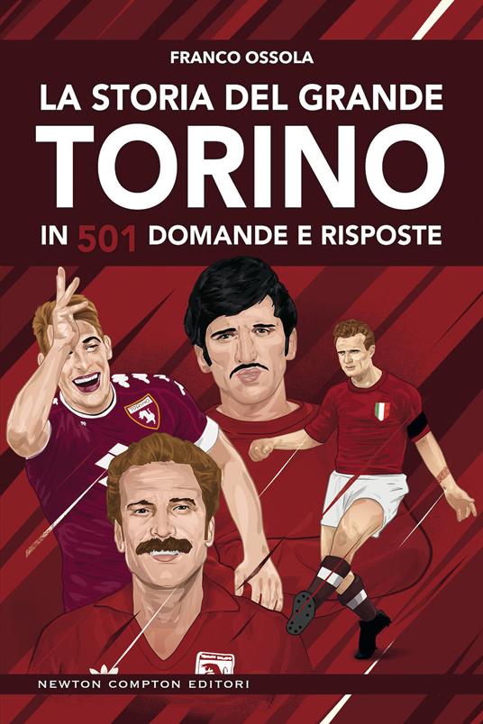 La storia del grande Torino in 501 domande e risposte - Franco Ossola - copertina