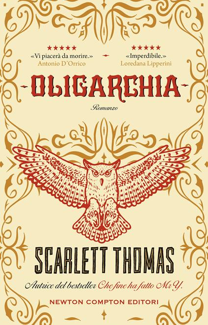 Oligarchia - Scarlett Thomas - copertina