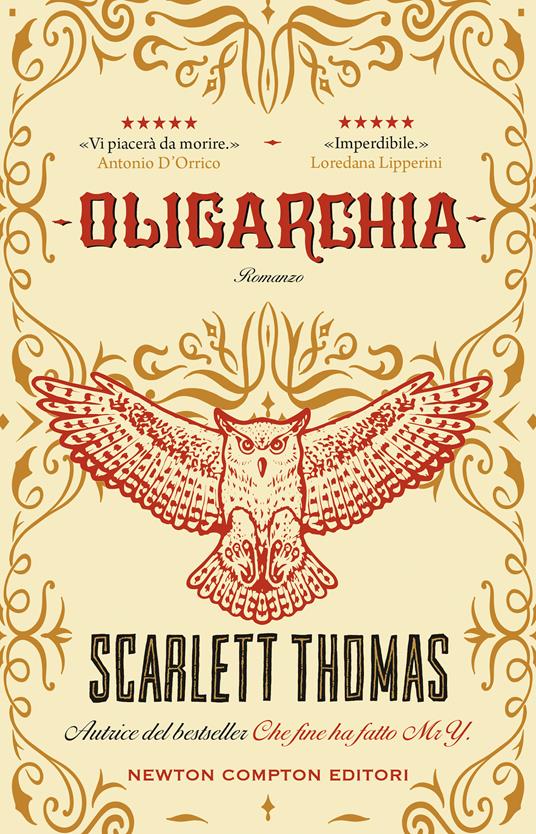 Oligarchia - Scarlett Thomas - copertina