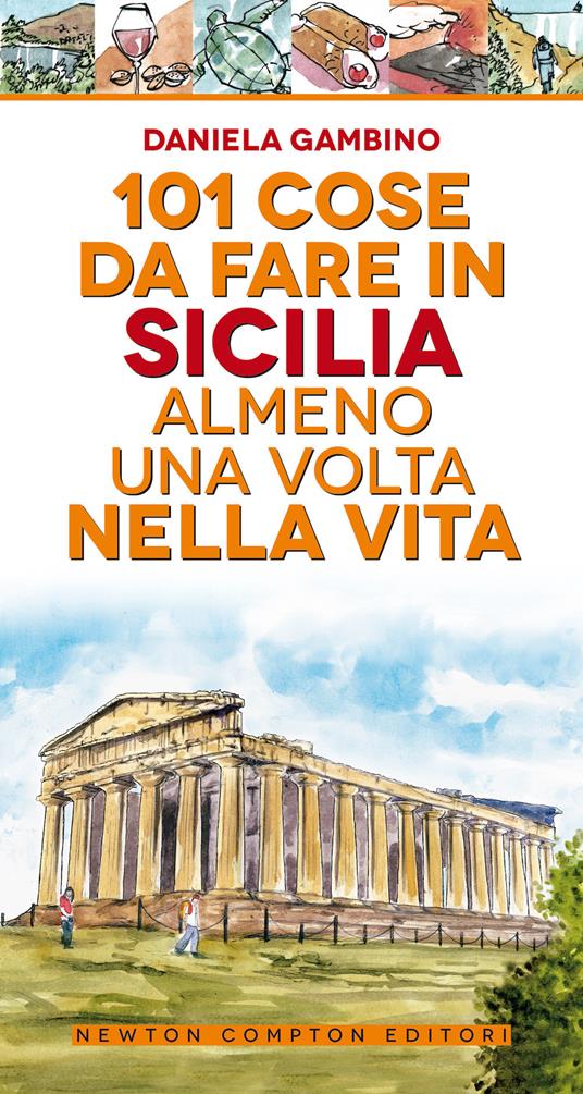 101 cose da fare in Sicilia almeno una volta nella vita - Daniela Gambino - copertina