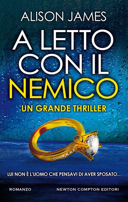 A letto con il nemico - Alison James - copertina