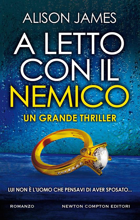 A letto con il nemico - Alison James - copertina