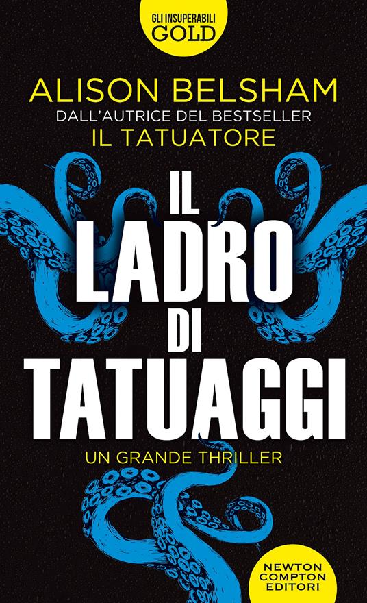 Il ladro di tatuaggi - Alison Belsham - copertina