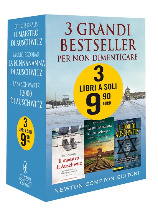 3 grandi bestseller. Per non dimenticare - Mario Escobar,Otto B Kraus,Baba Schwartz - copertina