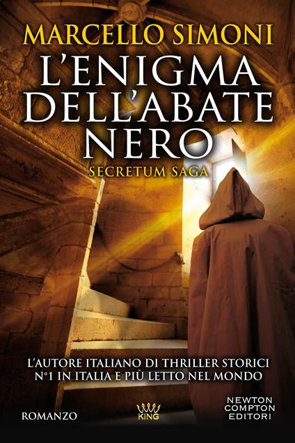 L' enigma dell'abate nero. Secretum saga - Marcello Simoni - copertina