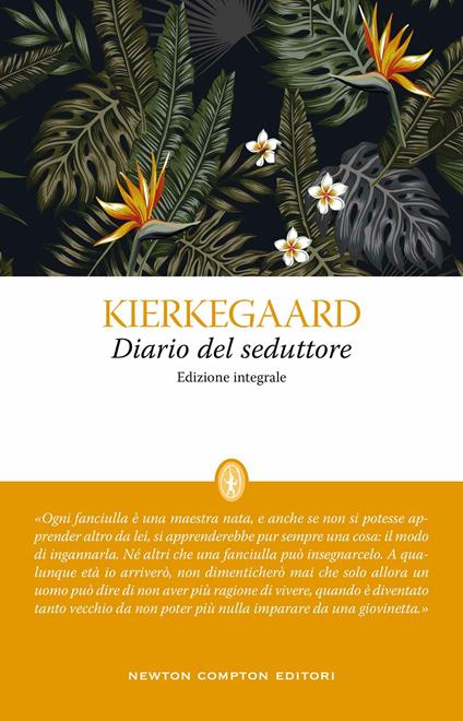 Diario del seduttore. Ediz. integrale - Søren Kierkegaard - copertina