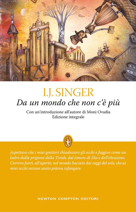 Da un mondo che non c'è più. Ediz. integrale - Israel Joshua Singer - copertina