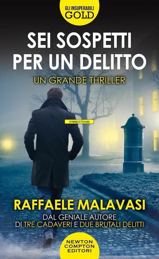 Sei sospetti per un delitto - Raffaele Malavasi - copertina