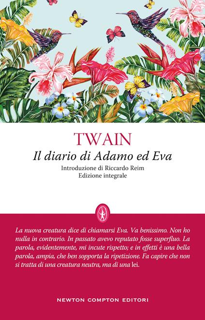 Il diario di Adamo ed Eva. Ediz. integrale - Mark Twain - copertina