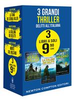 3 grandi thriller. Delitti all'italiana: La tana del serial killer-La collina dei delitti-Morte sul vulcano