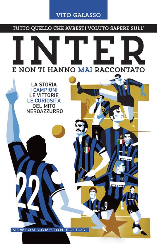 Tutto quello che avresti voluto sapere sull'Inter e non ti hanno mai raccontato. La storia, i campioni, le vittorie, le curiosità del mito neroazzurro - Vito Galasso - copertina