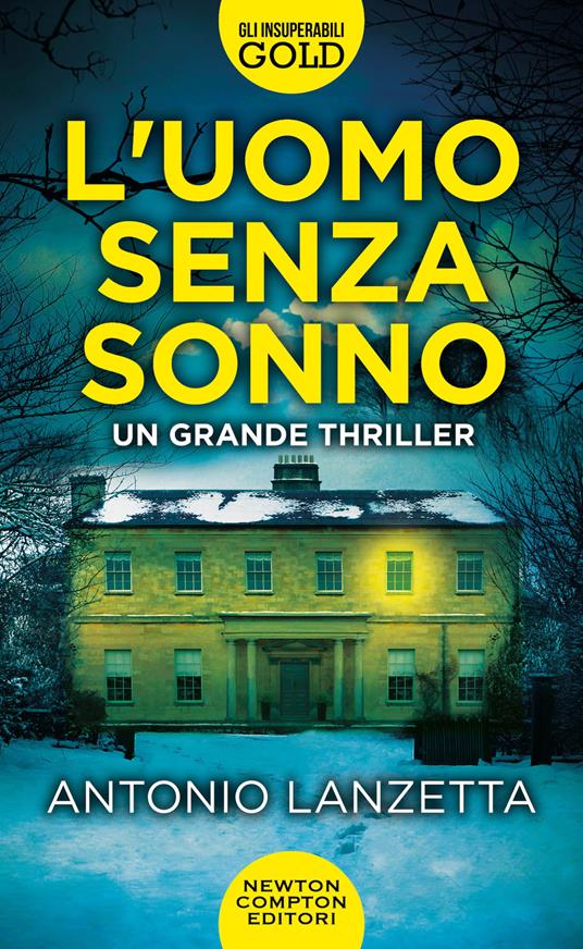 L'uomo senza sonno - Antonio Lanzetta - copertina