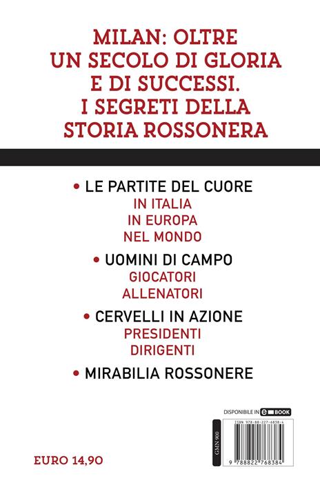 Tutto quello che avresti voluto sapere sul Milan e non ti hanno mai raccontato. La storia, i campioni, le vittorie e le curiosità del mito rossonero - Giuseppe Di Cera - 4