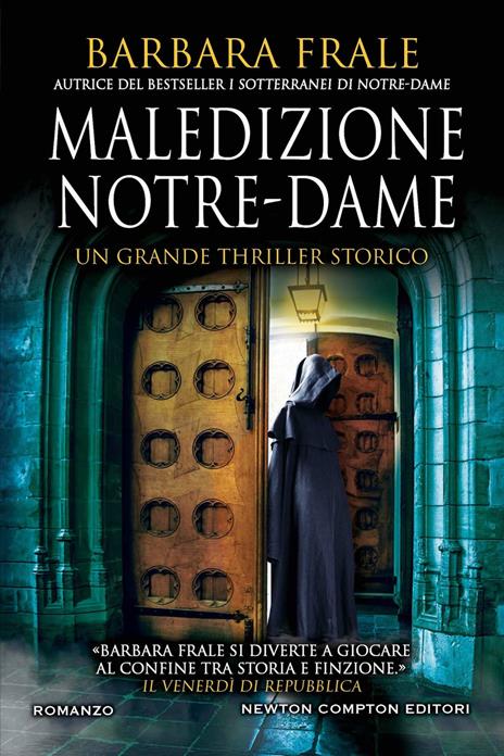 Maledizione Notre-Dame - Barbara Frale - copertina