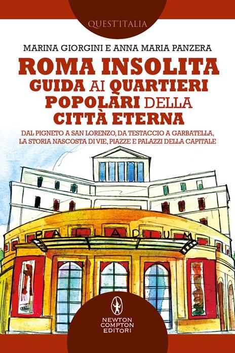 Roma insolita. Guida ai quartieri popolari della Città Eterna. Dal Pigneto a San Lorenzo, da Testaccio a Garbatella, la storia nascosta di vie, piazze e palazzi della Capitale - Marina Giorgini,Anna Maria Panzera - copertina