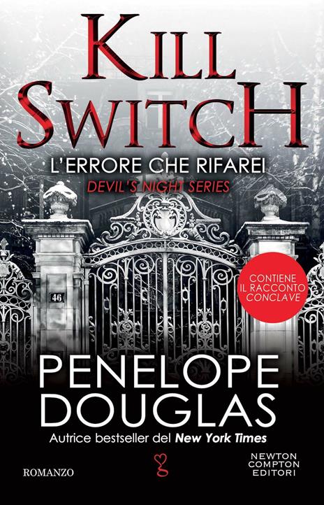 L'errore che rifarei. Kill switch. Devil’s night series - Penelope Douglas - copertina