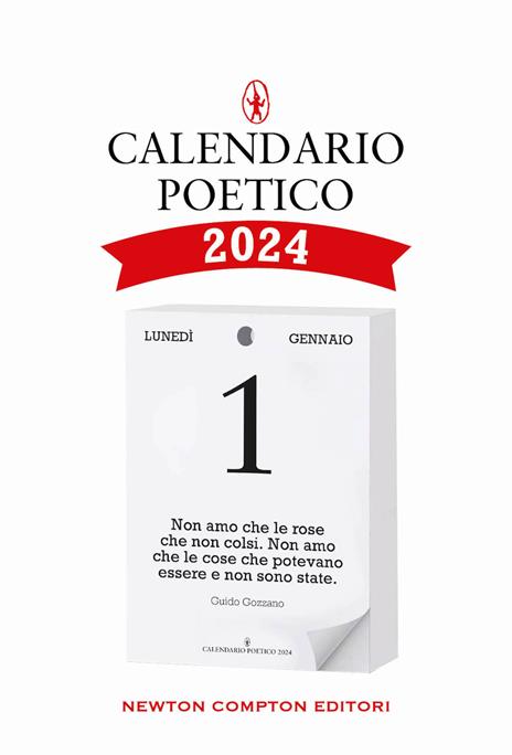 Calendario poetico 2024 - copertina