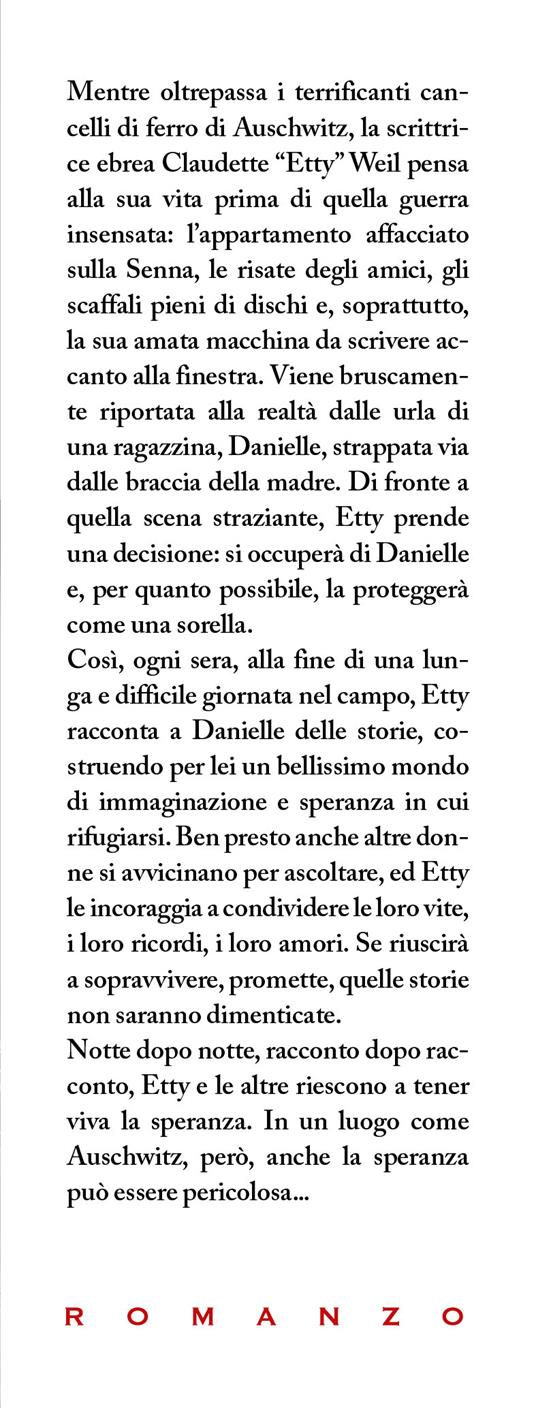 La ragazza che scriveva romanzi d'amore ad Auschwitz - Siobhan Curham - 2