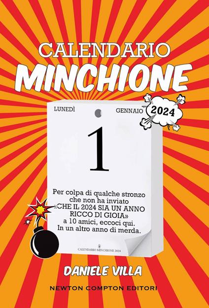 Calendario minchione 2024 - Daniele Villa - ebook