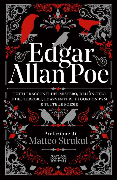 Tutti i racconti del mistero, dell'incubo e del terrore, le avventure di Gordon Pym e tutte le poesie - Edgar Allan Poe - copertina