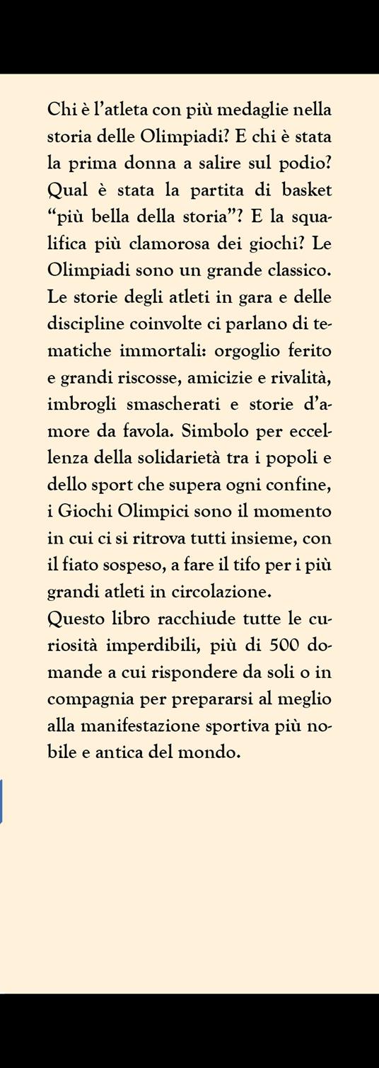 Il grande libro dei quiz sulle olimpiadi - Luca Pelosi - 2