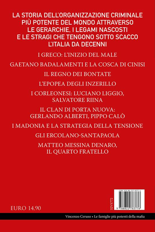 Le famiglie più potenti della mafia. Tutti i nomi e i cognomi di Cosa Nostra dalle origini a Matteo Messina Denaro - Vincenzo Ceruso - 4