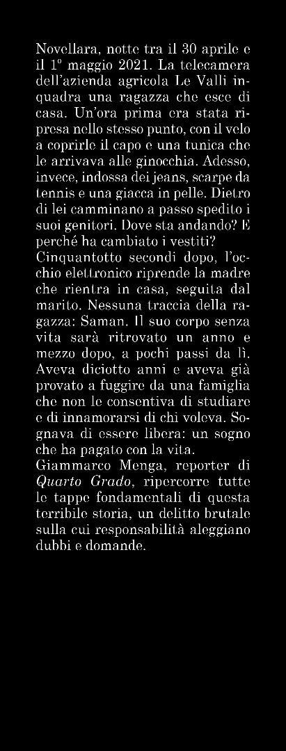 Il delitto di Saman Abbas. Il coraggio di essere libere - Giammarco Menga - 4