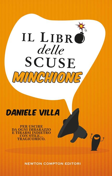Il libro delle scuse minchione - Daniele Villa - copertina