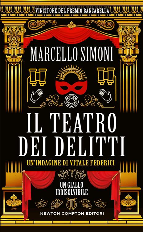 Il teatro dei delitti. Un’indagine di Vitale Federici - Marcello Simoni - copertina
