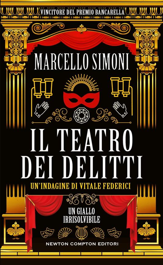 Il teatro dei delitti. Un’indagine di Vitale Federici - Marcello Simoni - copertina