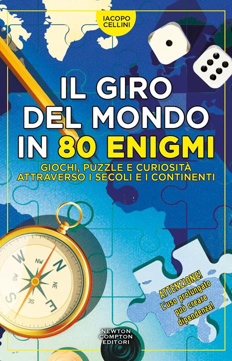 Il giro del mondo in 80 enigmi - Iacopo Cellini - copertina